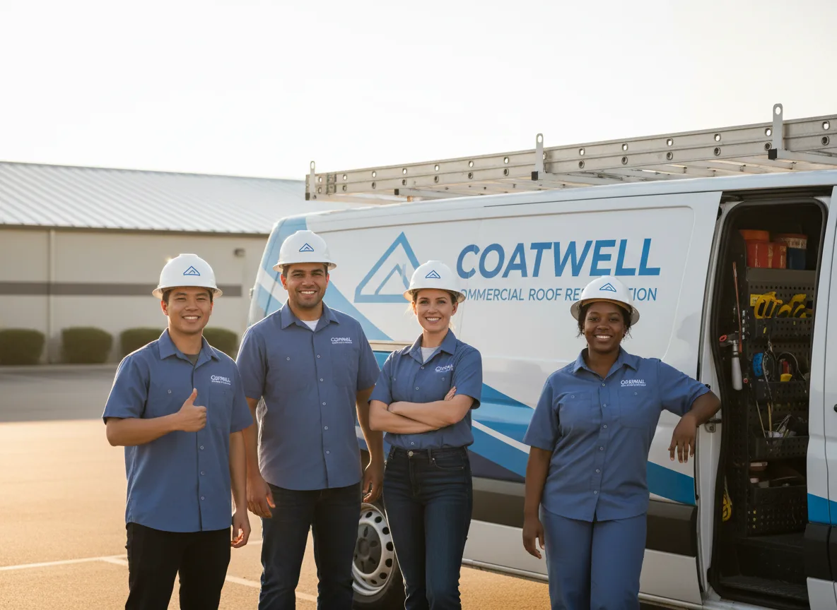 Commercial roof coating company in Blue Gap, AZ